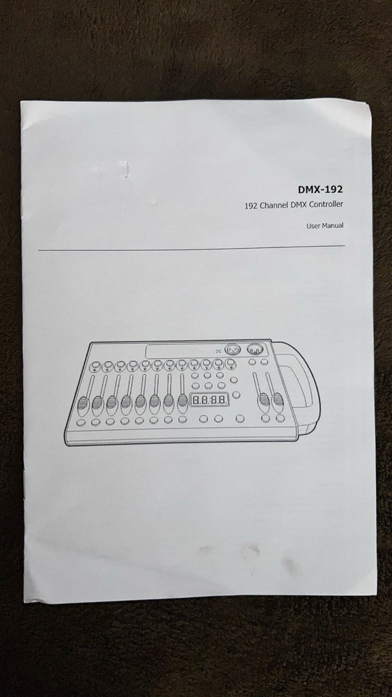 192 Channel DMX Mini Lighting Controller – 192DMX-MINI