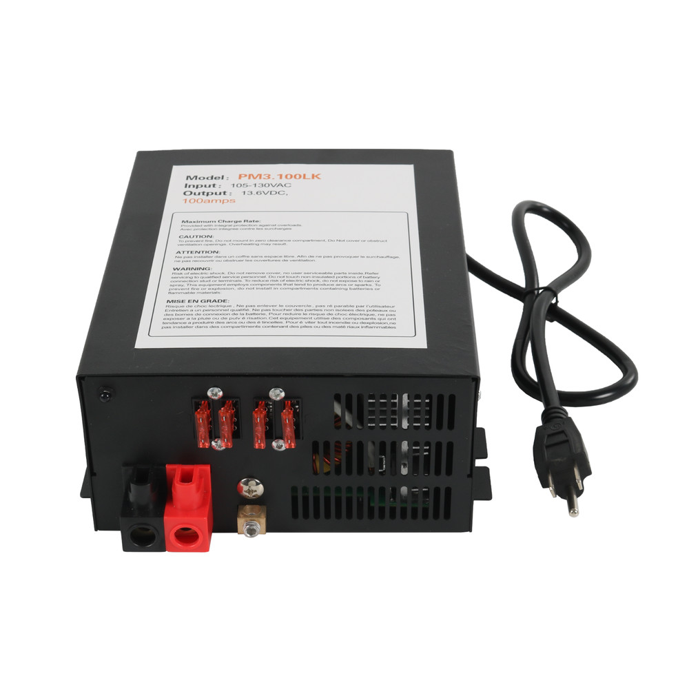 100Amp RV Power Converter Power Supply Battery Charger AC to DC 110V to 12V