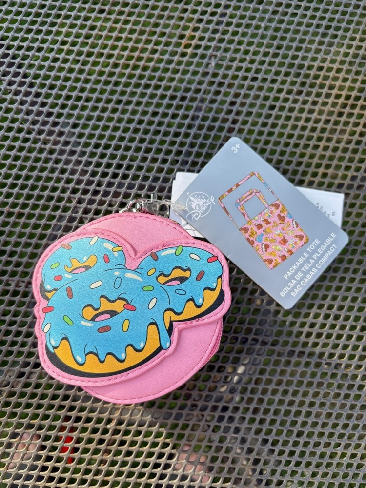 Disney Donut packable tote