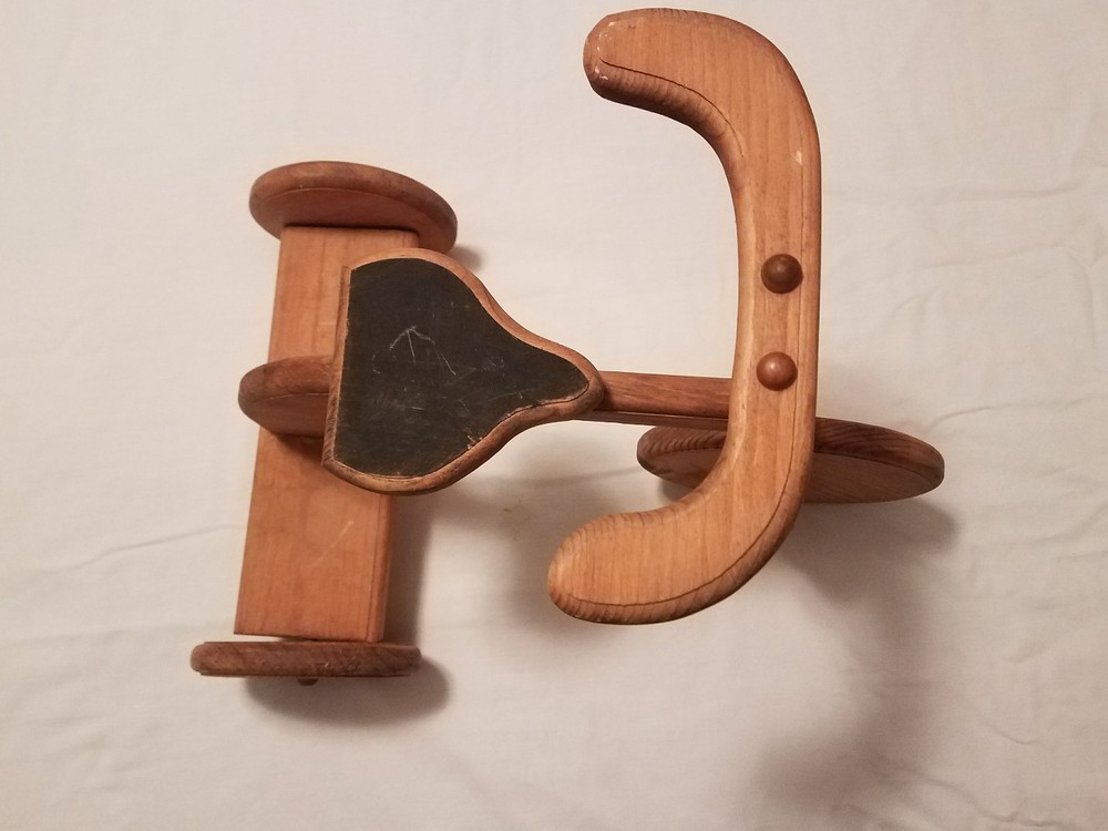 Vintage wooden tricycle