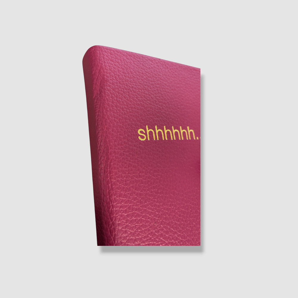 Graphic Image x Bergdorf Goodman Pink Leather Diary