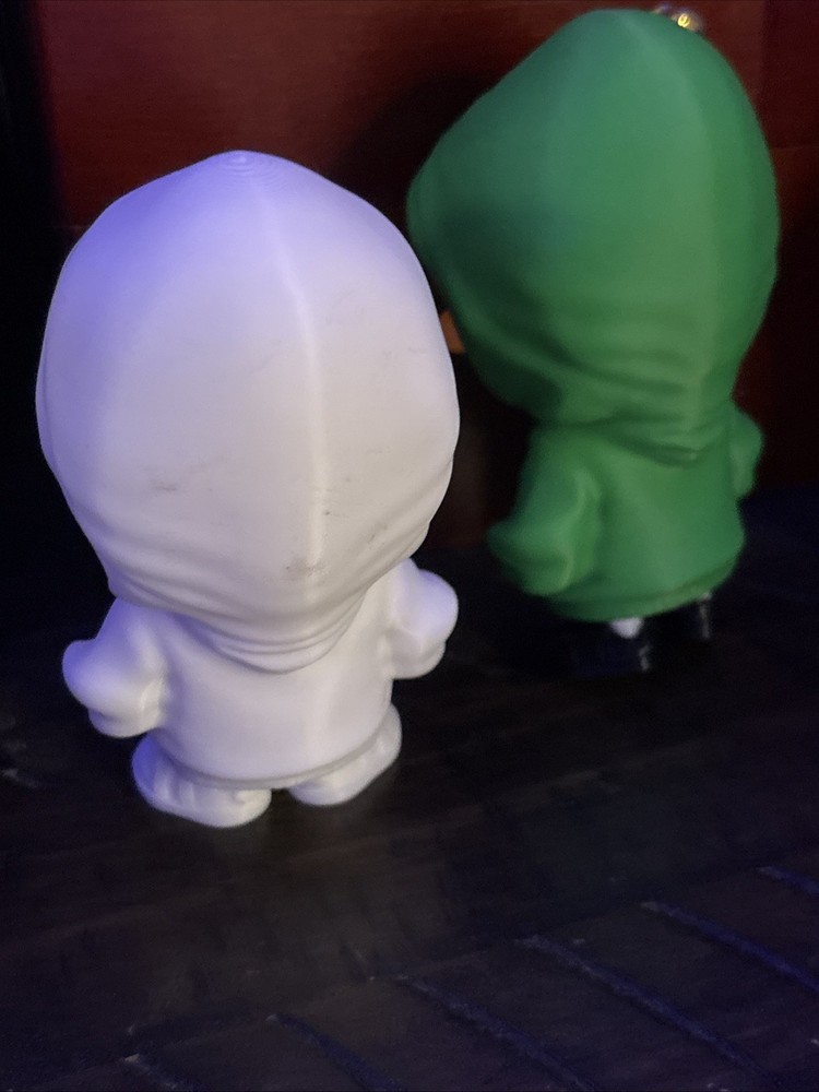 3D Printed Ducks Multicolored Approx 4 Inch Tall