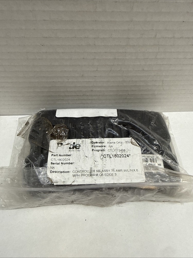 Pride Mobility CONTROLLER,NE,ASSY,75 A,6 MPH PROGRAM,Q6 EDGE 3 #CTL1802024