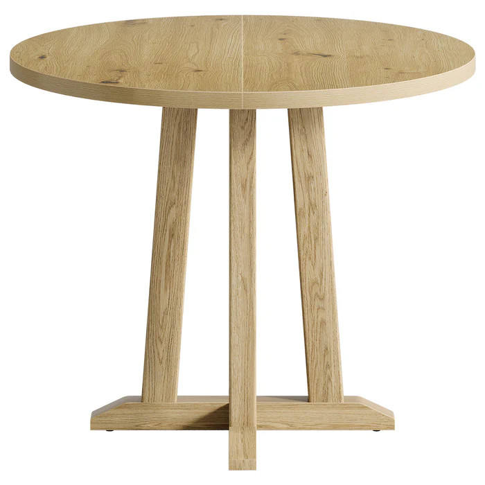 Compact Greeting Table,Wood Kitchen Table,Round Dining Table,Reading table