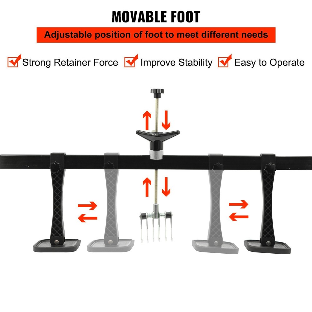 Car Dent Bar Puller Pull Lever Pulling Kit Removal Hammer Repair Auto Body Tool