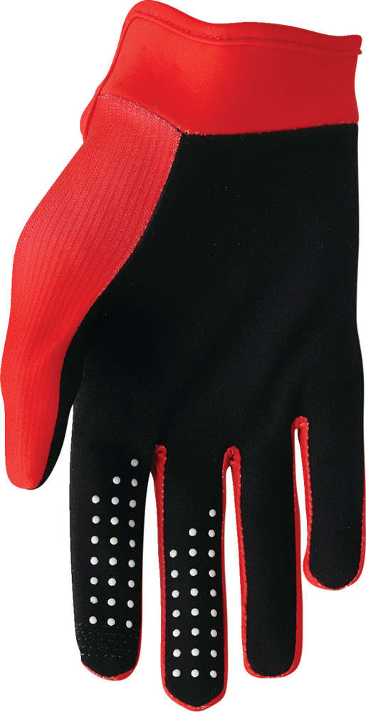 Thor 2025 Launchmode XP Motocross Riding Gloves Red