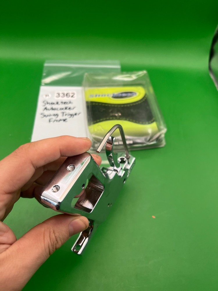 Shocktech Autococker Swing Trigger Frame Silver