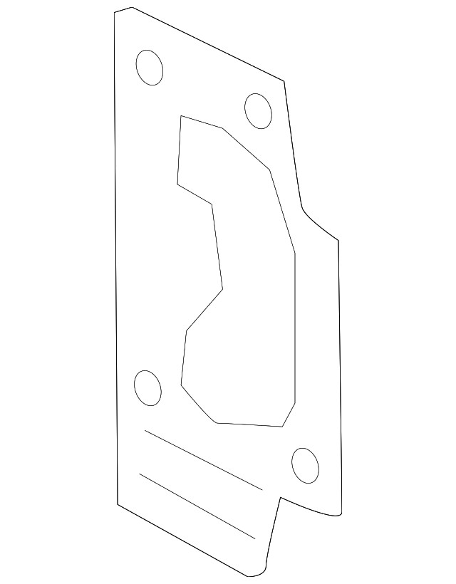 Genuine Mitsubishi Front Plate 5220H012