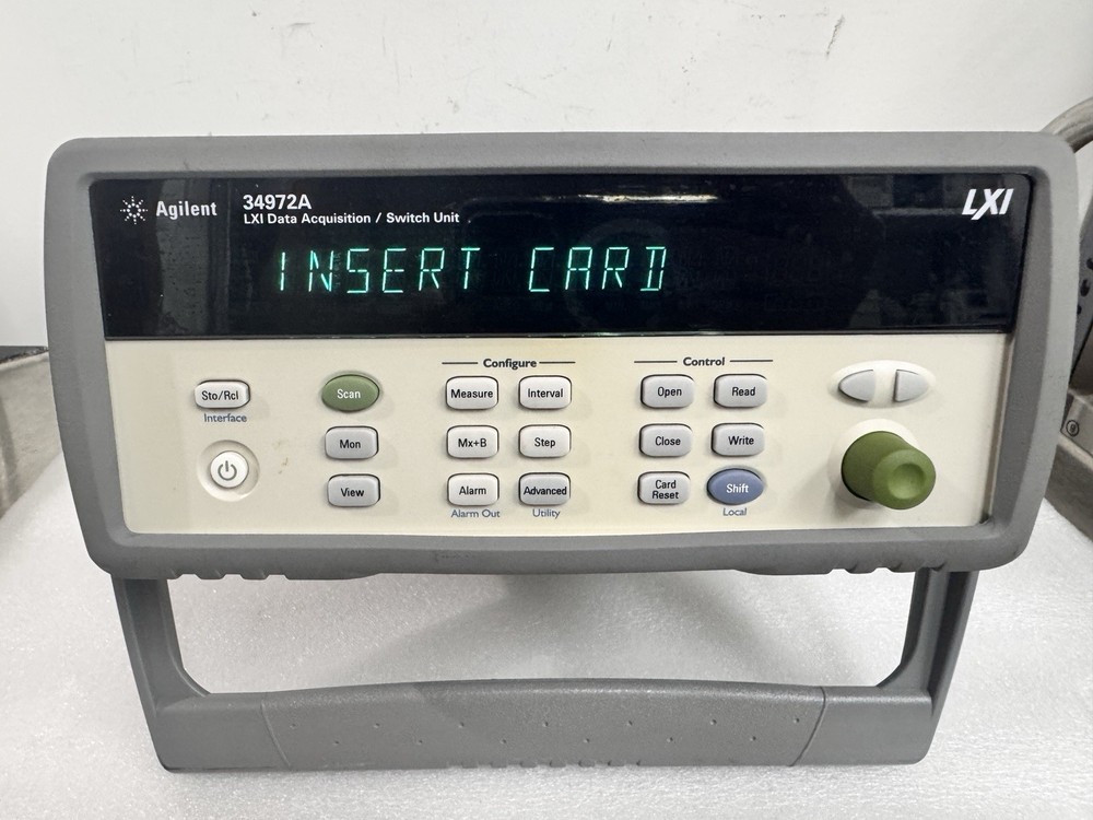 Agilent 34972A Data Acquisition Logger Switch Unit