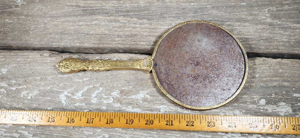 Vintage Handheld Mirror Victorian
