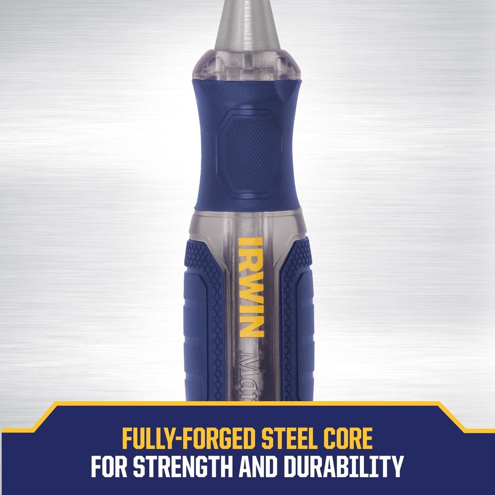 IRWIN Marples Wood Chisel Set, 4-Pack, Extra-Long Strike Cap, Durable