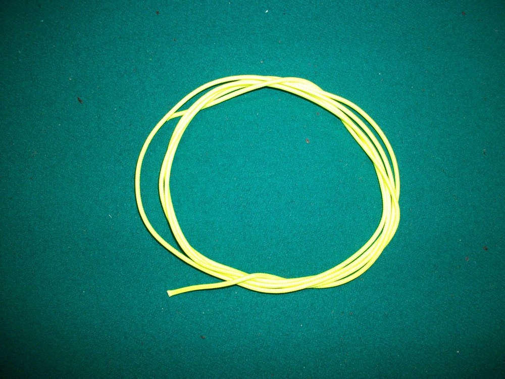 10' BCY Flo Yellow D Loop Material Archery Bowstring Rope Drop Away Cord