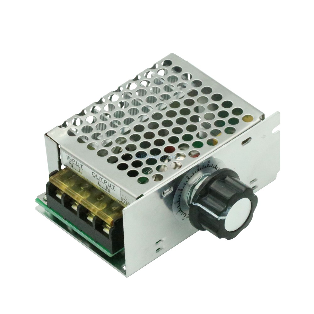 220V AC 4000W SCR Motor Speed Controller Module Voltage Regulator Dimmer