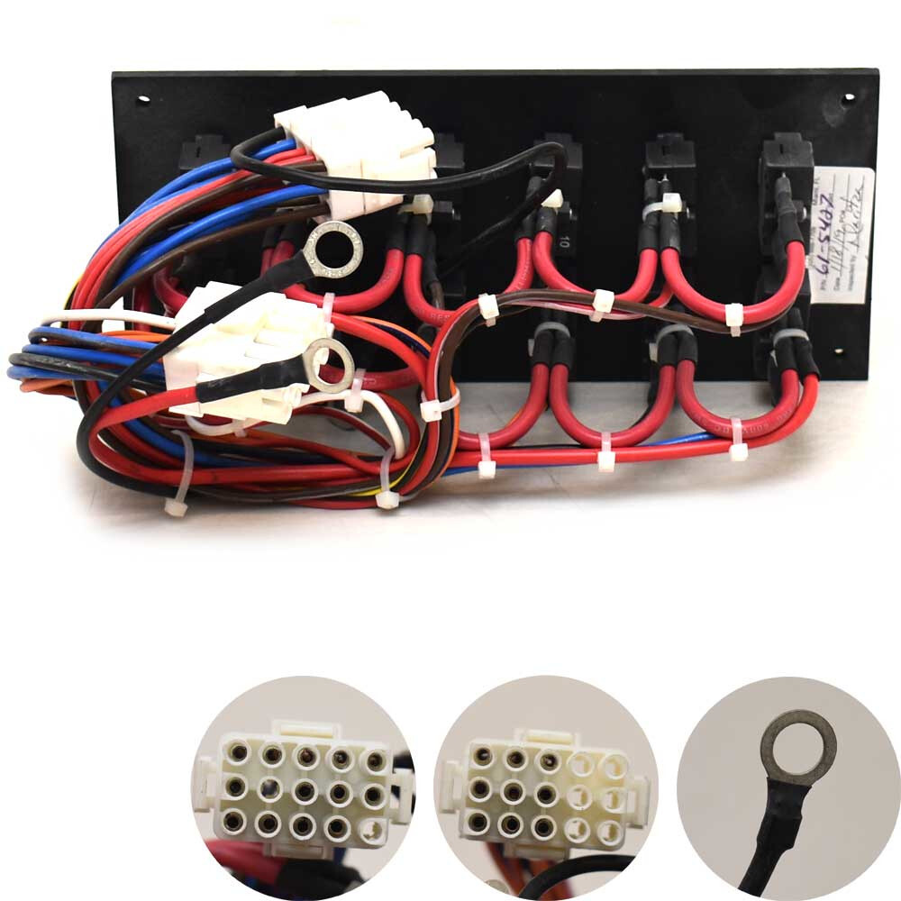 Sailfish Boat Breaker Switch Panel 61-5427 | 320 Express DC Plastic