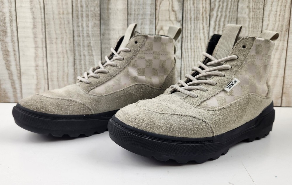 Vans Colfax Boot Shoe MTE-1 Checkerboard Insulated Women's Size 5 EUC