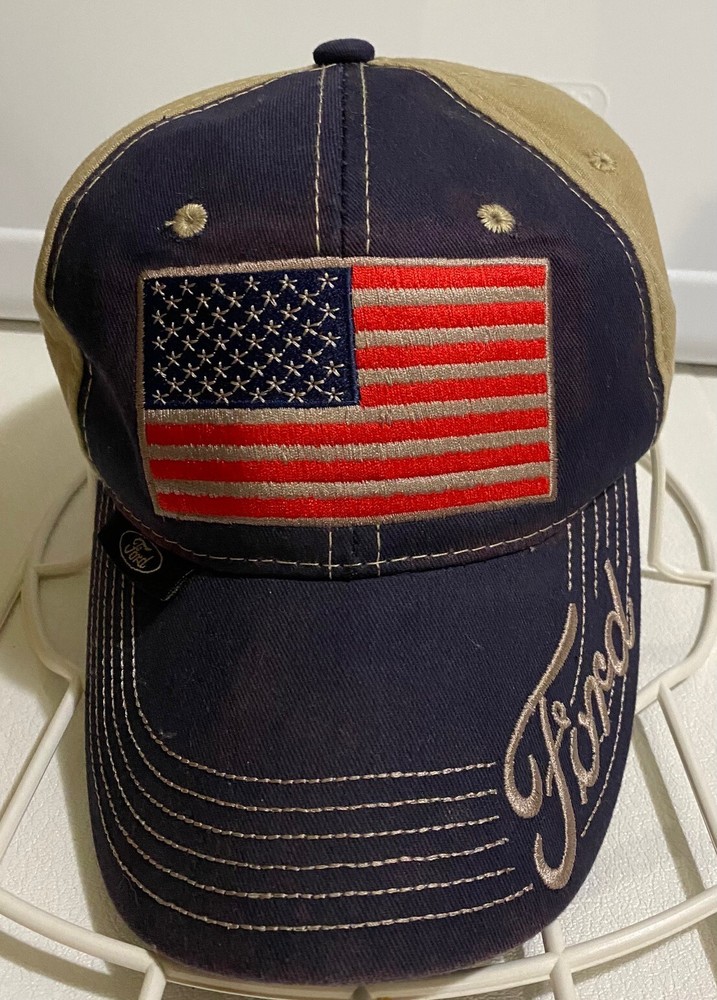 BALL CAP, FORD, BARELY USED, ONE SIZE FITS ALL