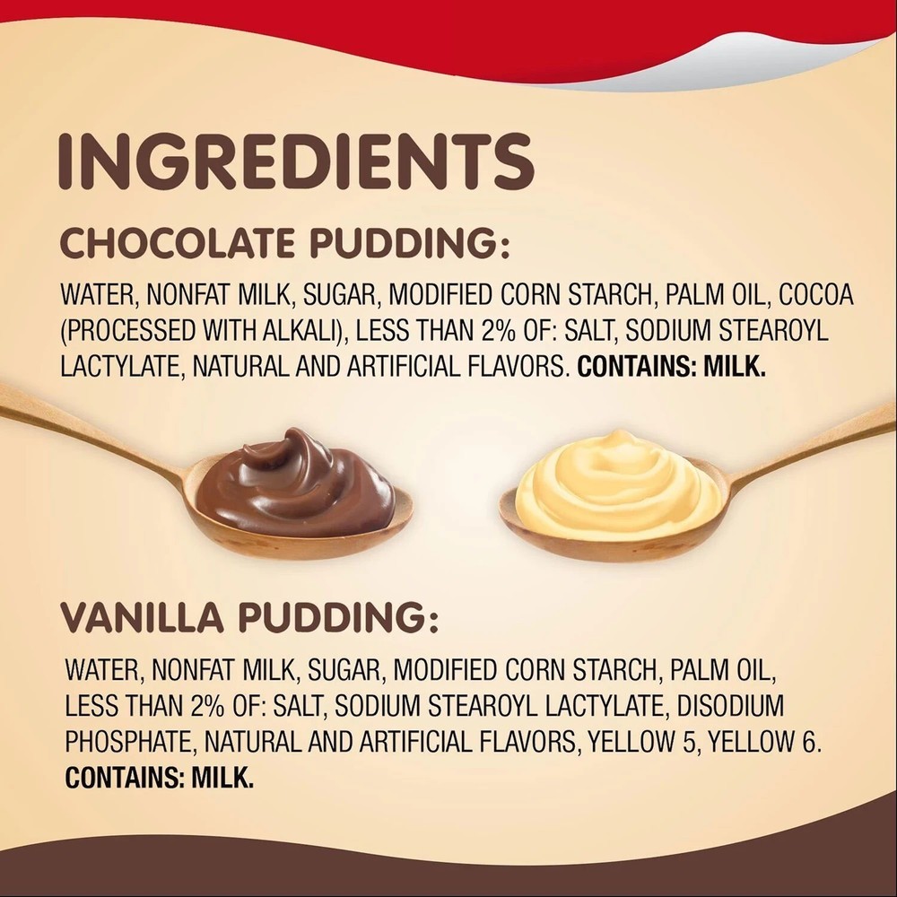 2 PACK - Snack Pack Pudding Variety Pack 3.25 oz., 36 pk (Total 72 Cups)