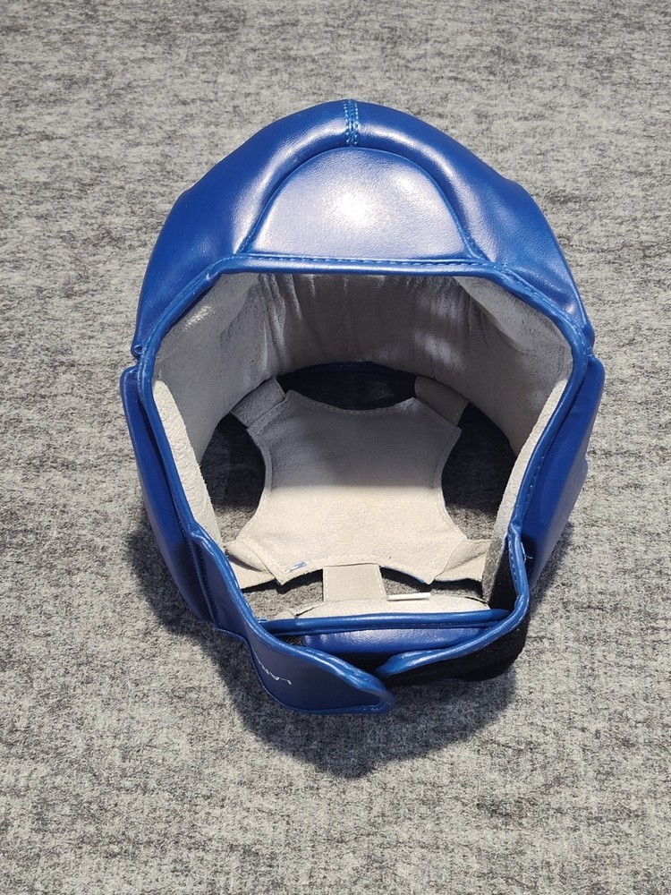 Large Boxing Helmet Color Blue
