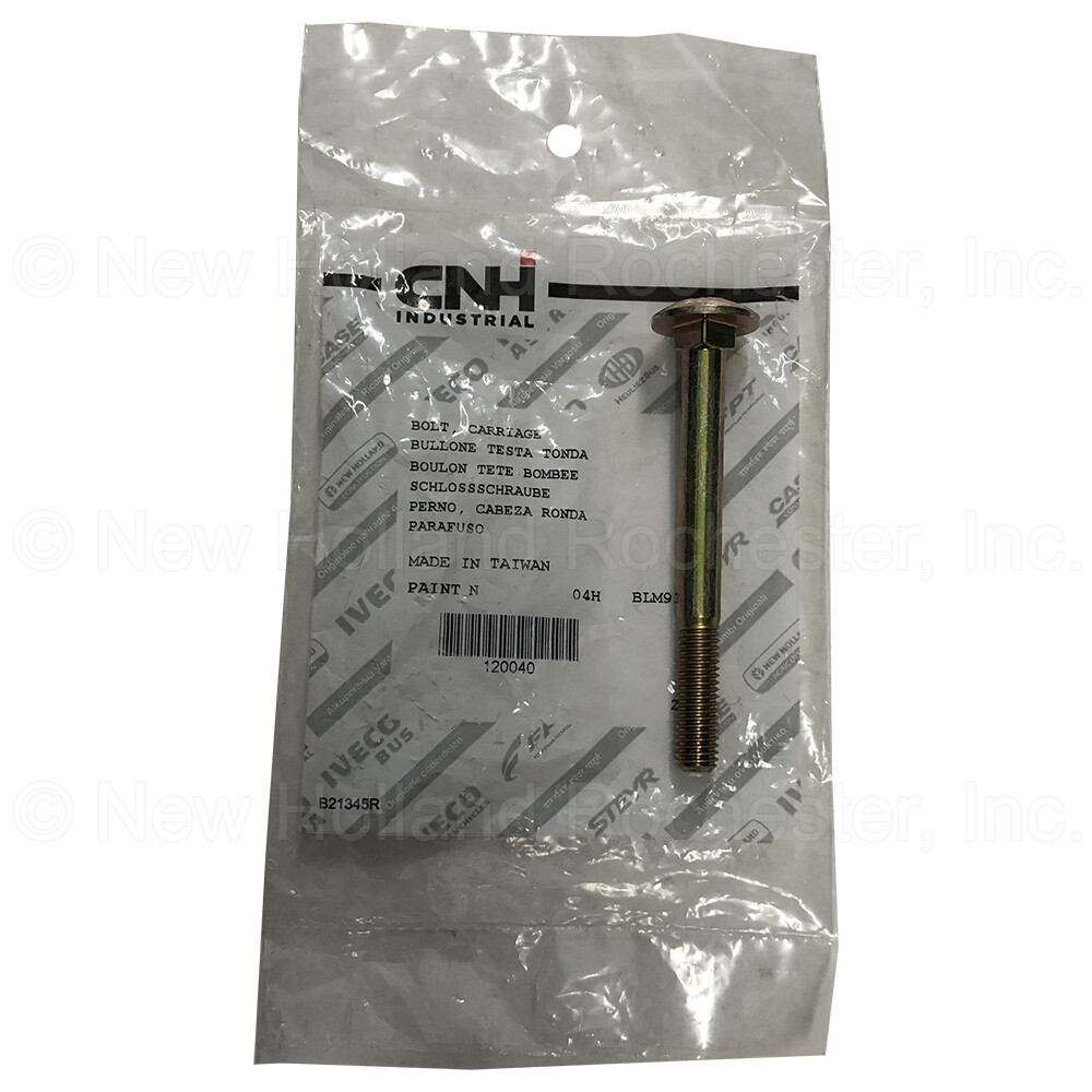 New Holland Carriage Bolt Part # 120040