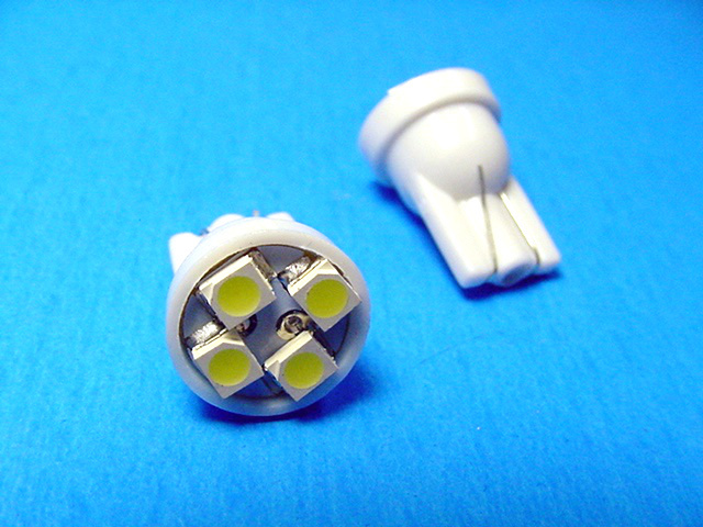 15 BRIGHT White 194 Wedge Instrument Panel Cluster Dashboard LEDs Light Bulbs GM