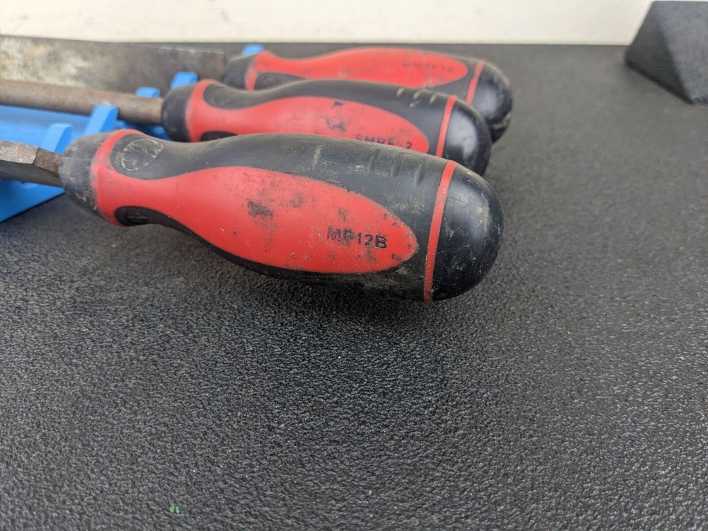 #bk336 Mac Tools 3-PC. Comfort-Grip Combination Bastard-Cut File Set