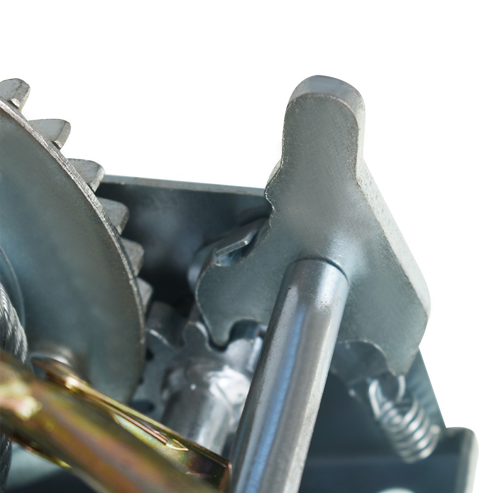 Adjustable Two-Way Hand Winch Boat Winch 1500 Lbs With 10m (32FT) Cable Winch