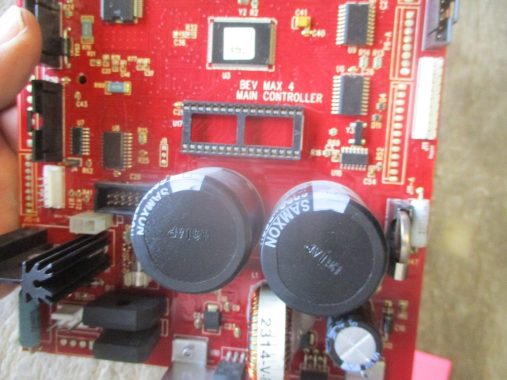 Used Bev Max 4 Main Controller for Dixie-Narco BevMax Soda Machine, Untested