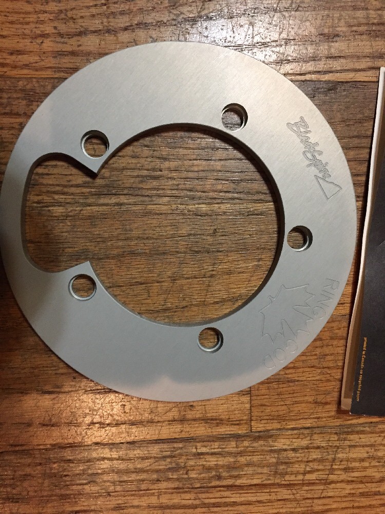 BlackSpire ring god chainring BASH guard 5 hole 110 mm