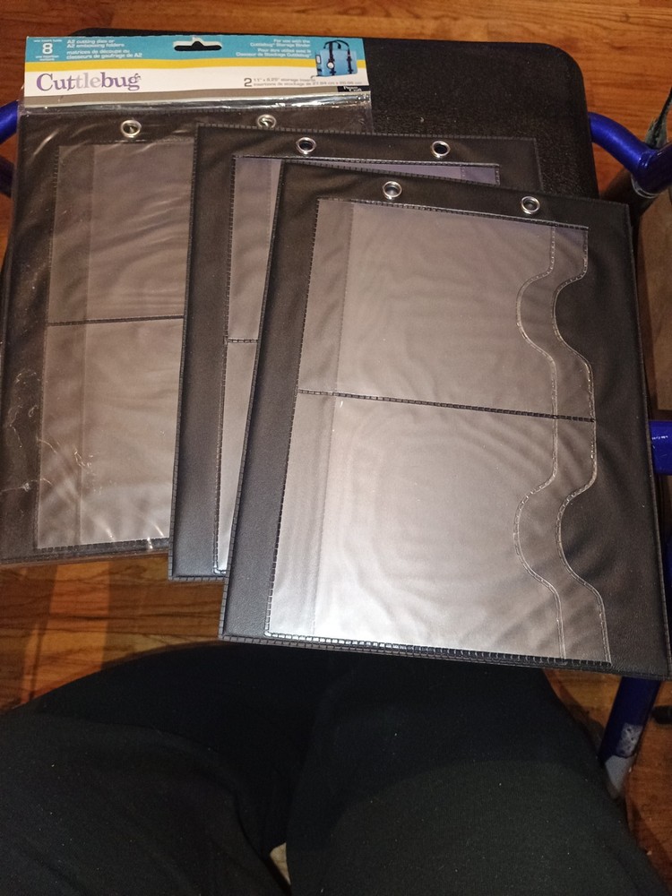 Cuttlebug A2 Storage Binder Inserts 4