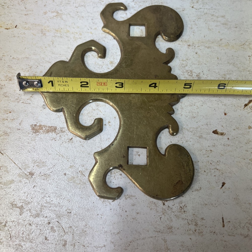 Two Enormous Chippendale Backplates
