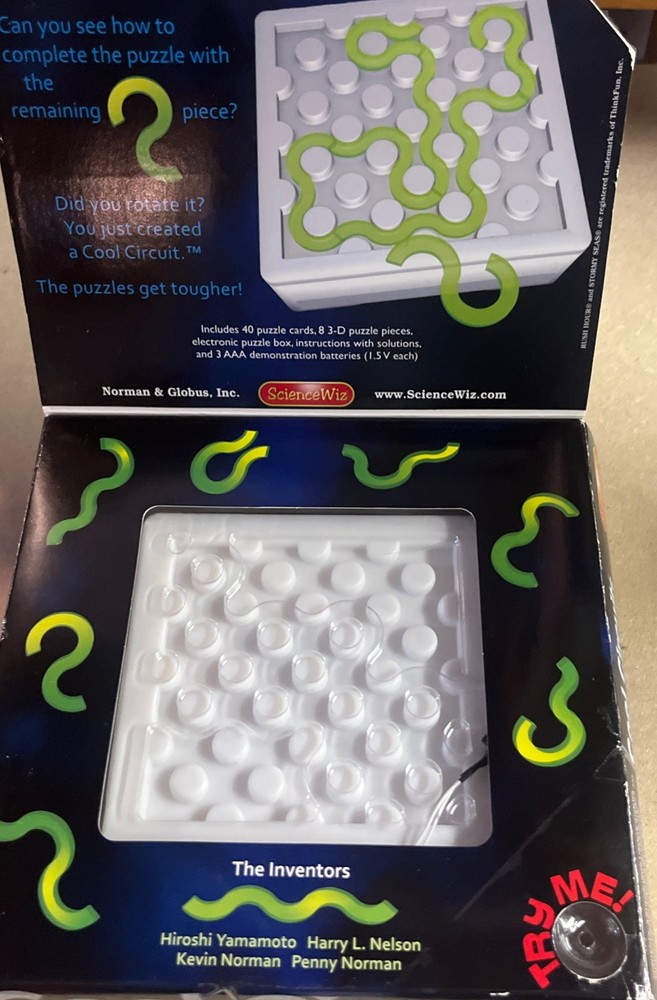 ScienceWiz Cool Circuits Puzzle Game