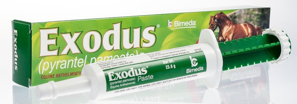 Exodus® wormer paste, 23.6 g