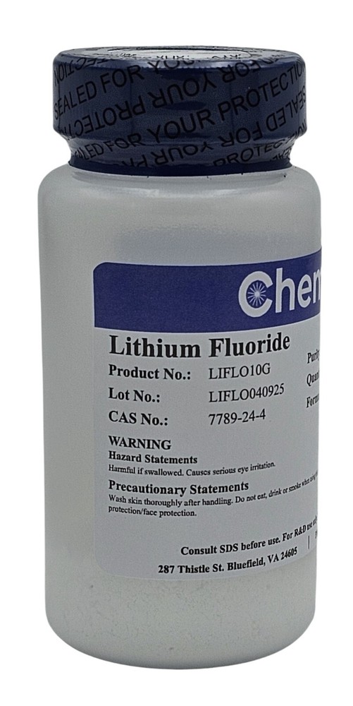 Lithium Fluoride, 99.3%, 10g