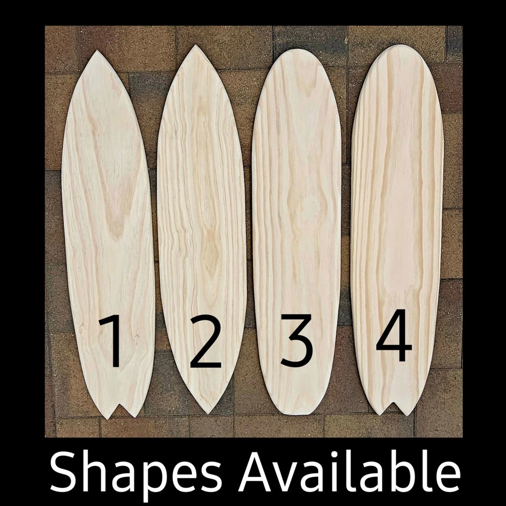 Surfboard Wall Art | Hawaiian Decor | Decorative Beach Surf Board
