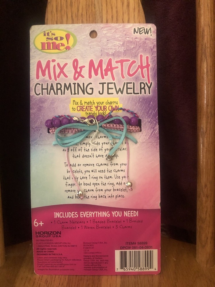 its so me! mix & match charming jewelry set