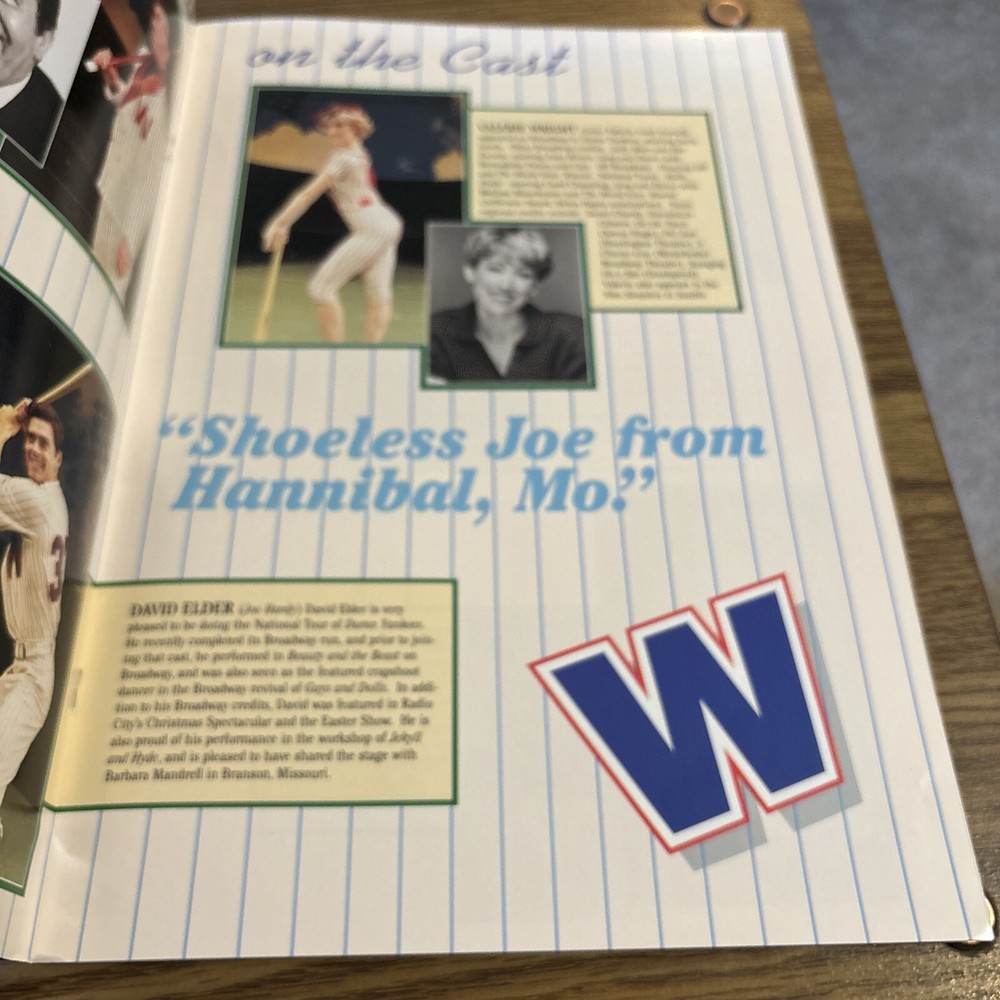 Jerry Lewis in Damn Yankees Program 1994 Souvenir Book