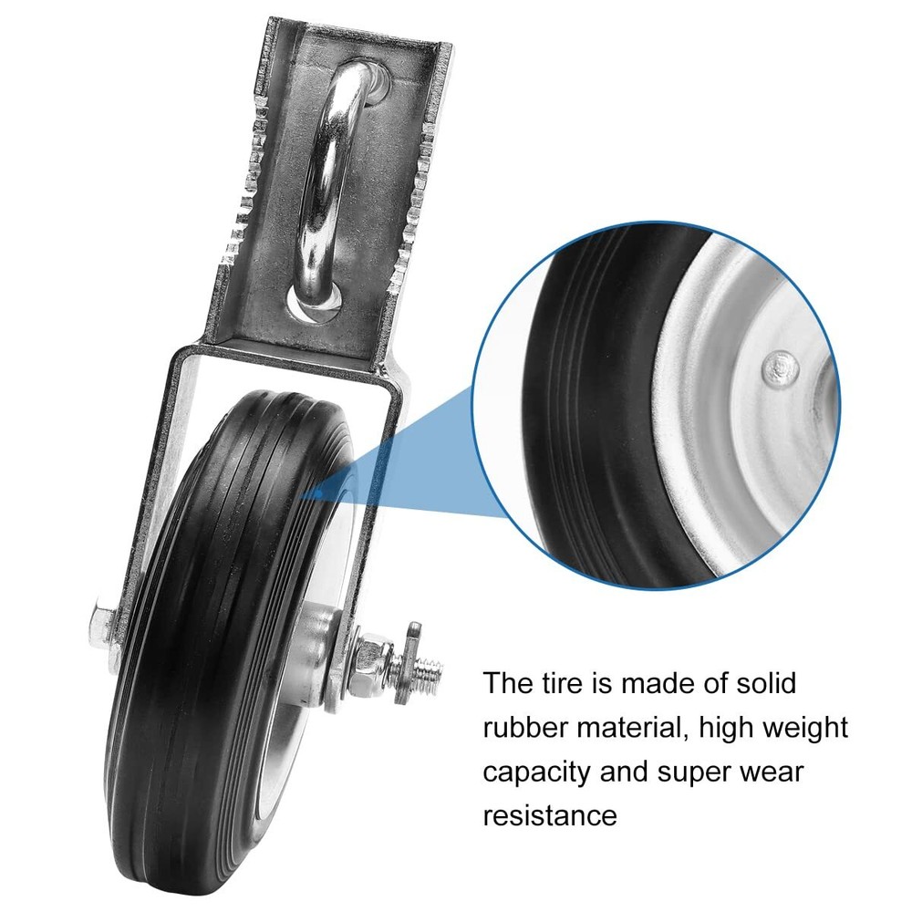 Gate Wheel Supporting Swing Gate with 1-3/8"Thru 2-1/8" Gate Frames Gate Support