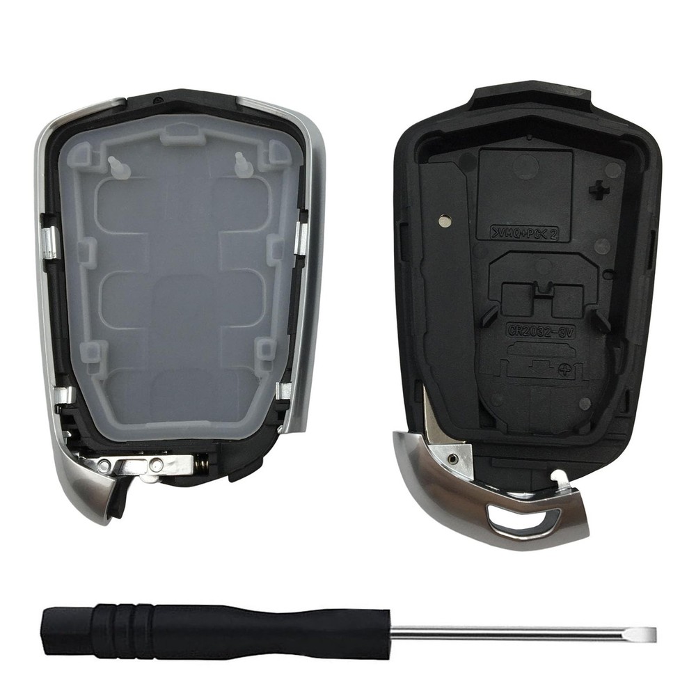 Replacement Keyless Entry Remote Key Fob Shell Case for Cadillac 5 Button-A