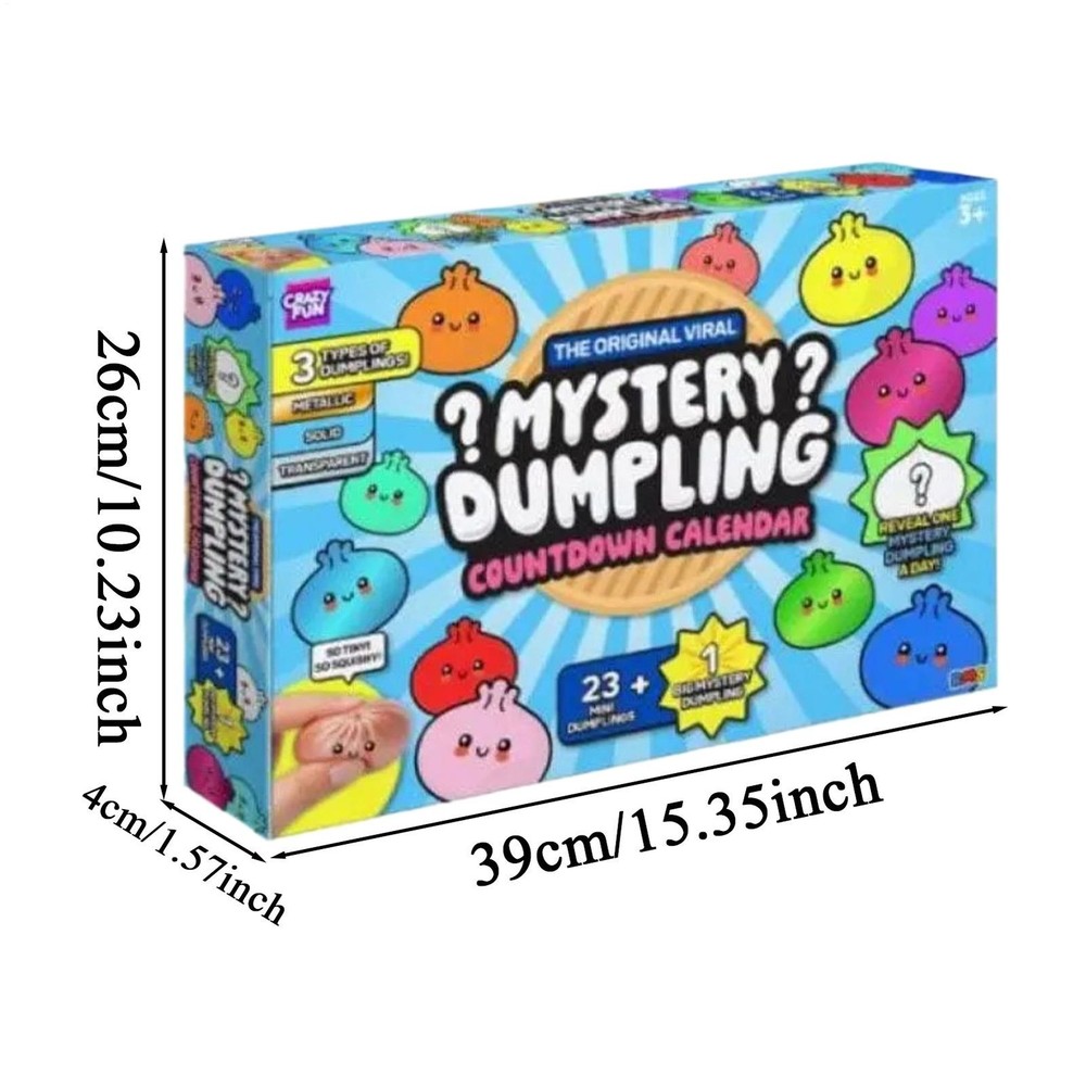 Crazy Fun RMS Dumpling Advent Squishy Calendar (24pc)