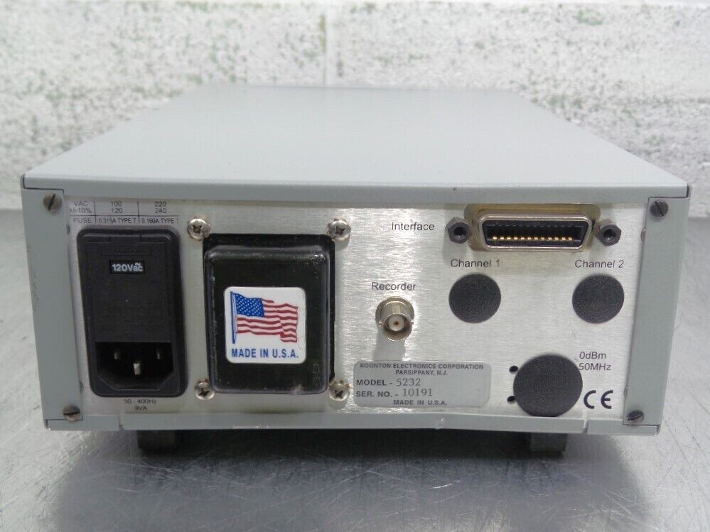 Boonton 5232 RF Power Meter/Voltmeter