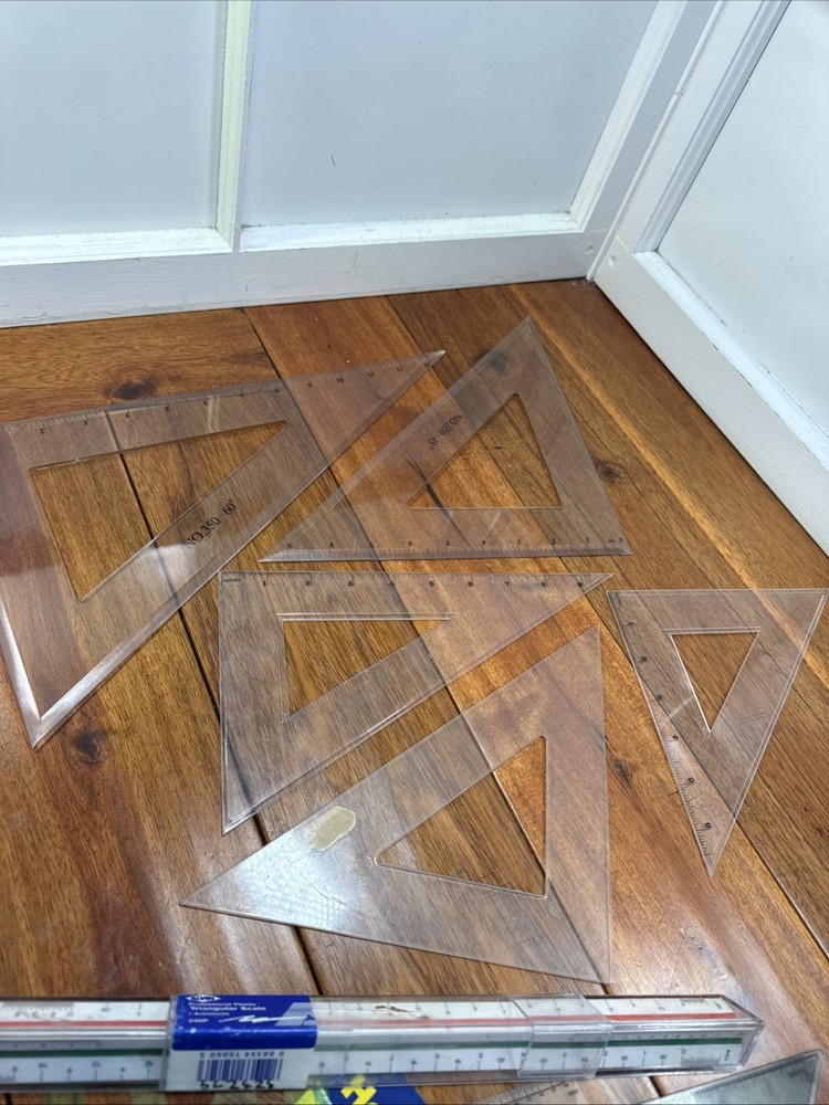 VTG Lot 18 Architectural Engineer Engineering Drafting Templates Tools Stencils