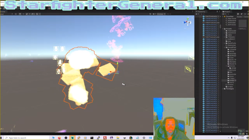 Unity3d: RANO PARTICULO PARTICLE EFFECT GENERATOR! Making games never so fun.