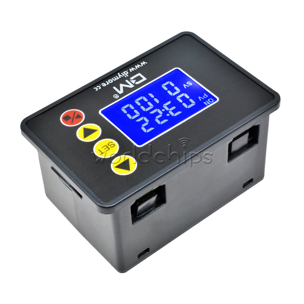 Microcomputer Time Controller Module Display DC24V 1.37"inch LCD 480W 0000~9999S