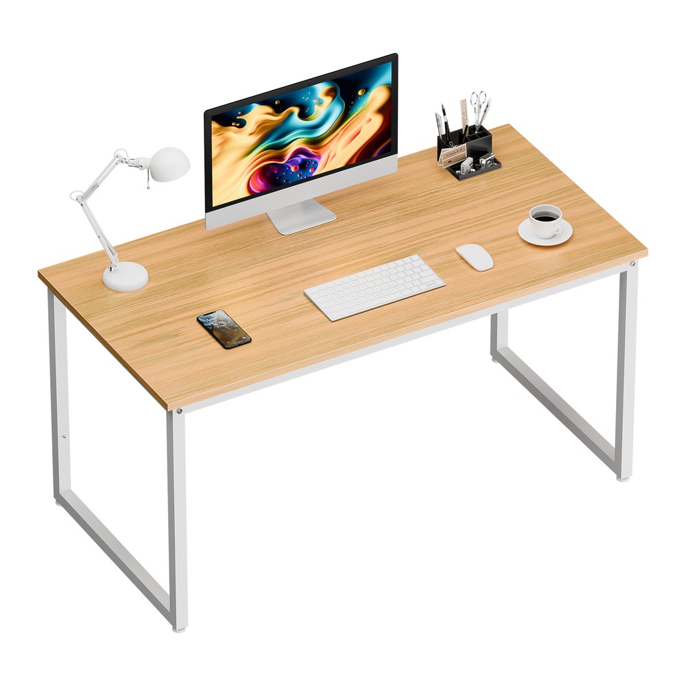 Home Office Desk 47'' Laptop PC Computer Table Writing Table Rectangle Natural
