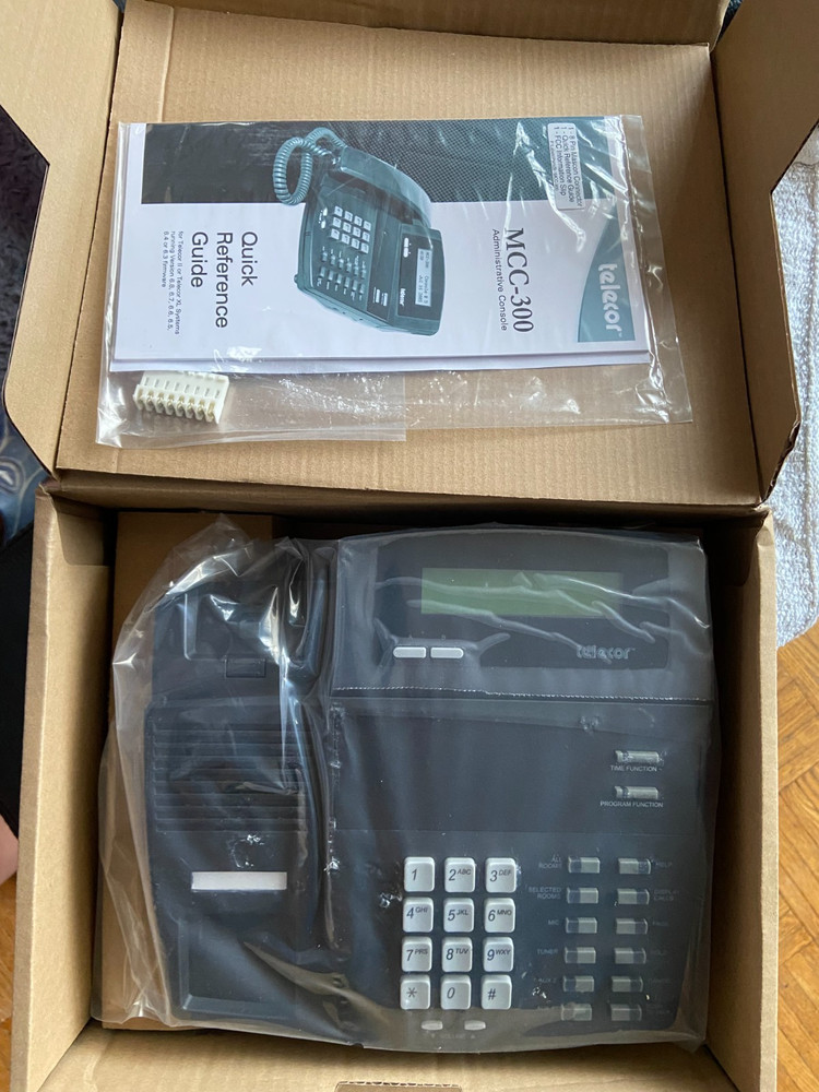 Telecor MCC 300 admin phone