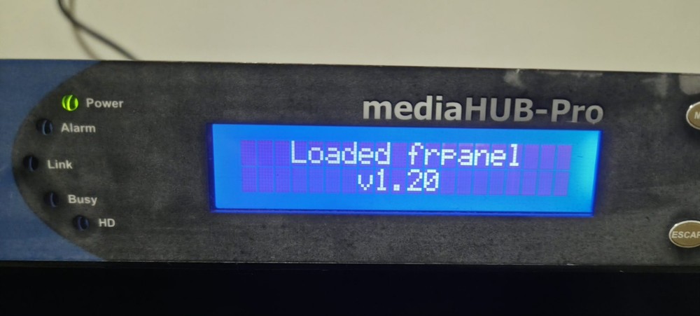 Adtec Digital MediaHUB-HD Pro MPEG-2/4 Broadcast Encoder Decoder, Untested