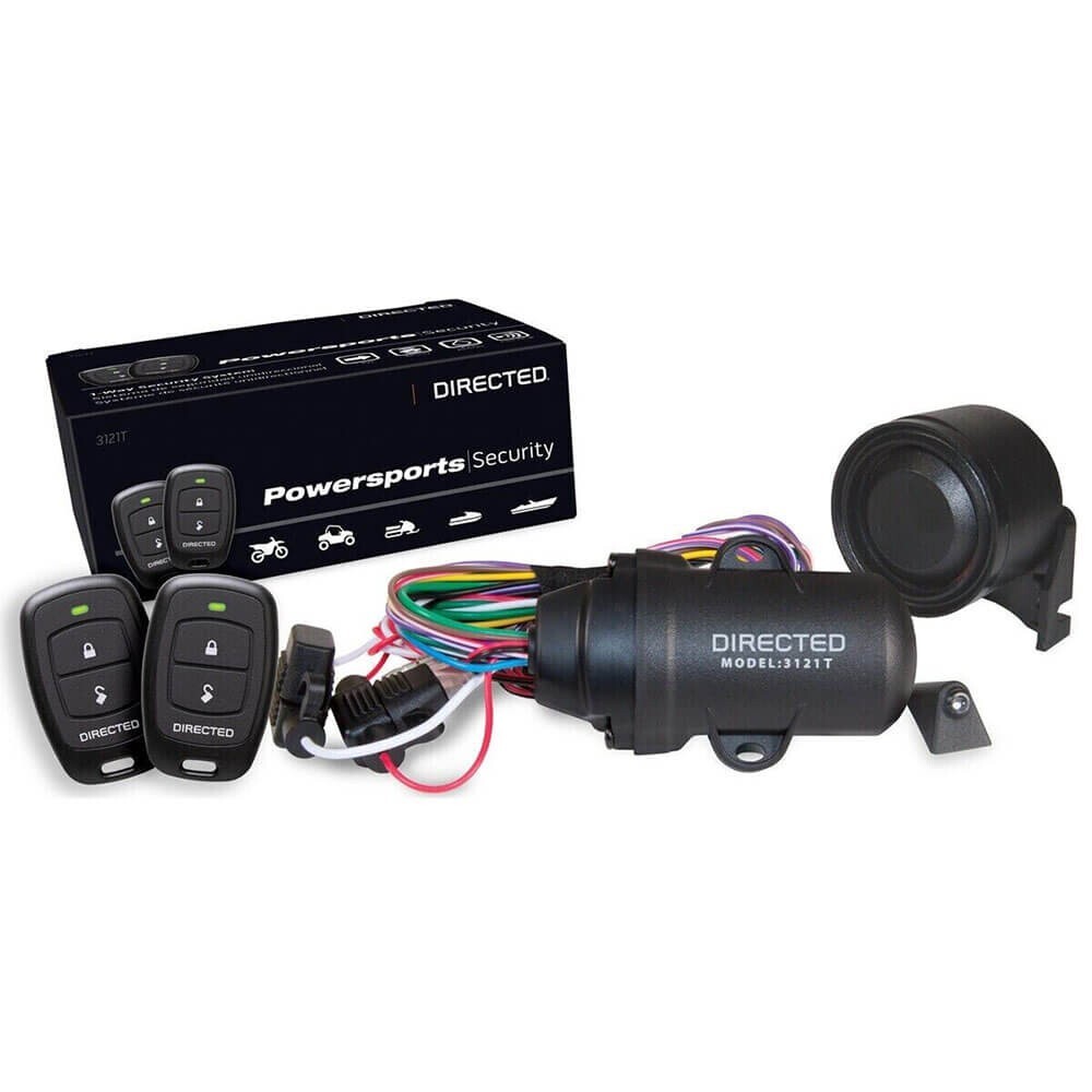 Directed Electronics Powersports 1-Way Security Alarm System for ATV UTV Boat