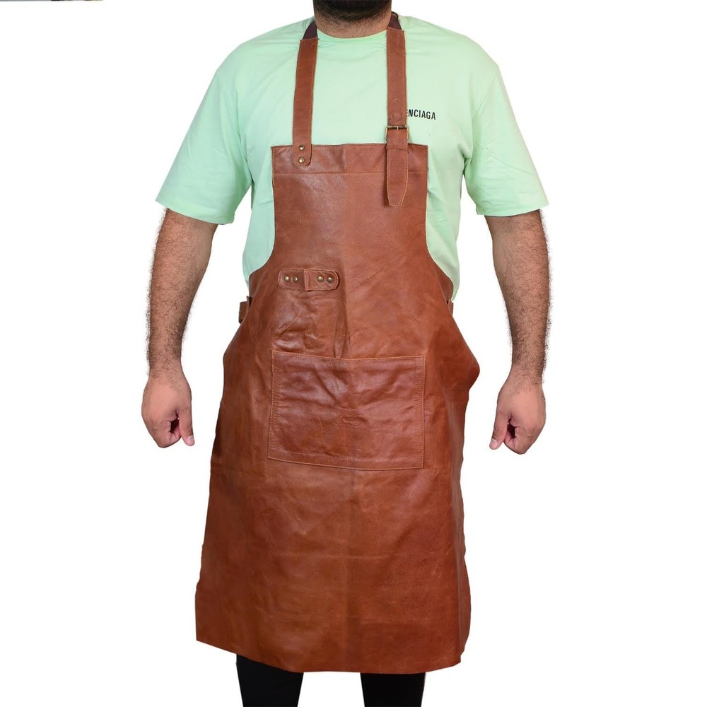 Legend Forge Leather Work Apron (Brown) Brown
