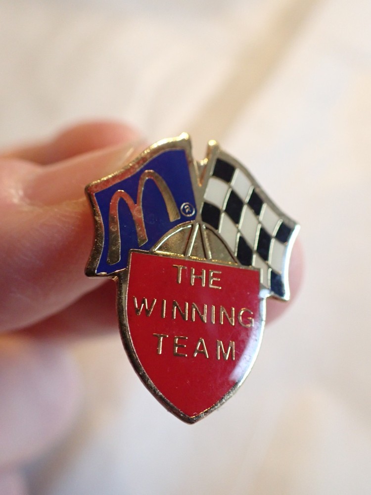 McDonalds The Winning Team Enamel Lapel Pin NICE