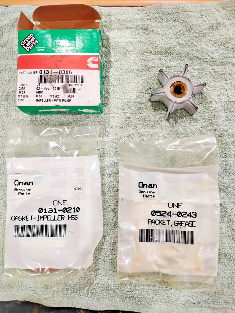 Onan Impeller Kit # 0131-0386